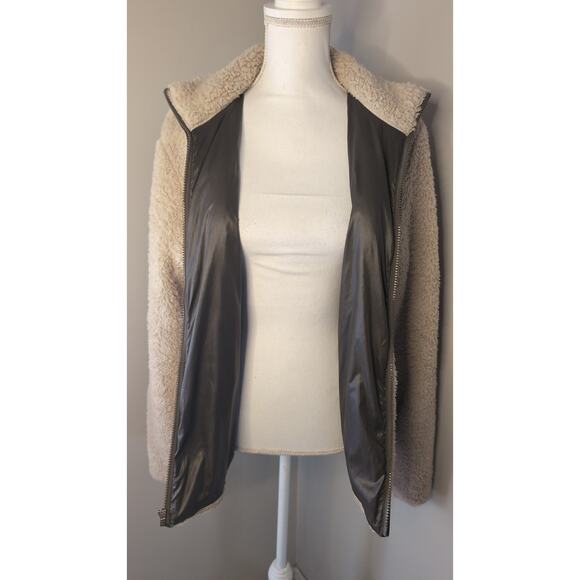 Patagonia cozy Los Lobos teddy Sherpa fuzzy zip up lg - Picture 7 of 10